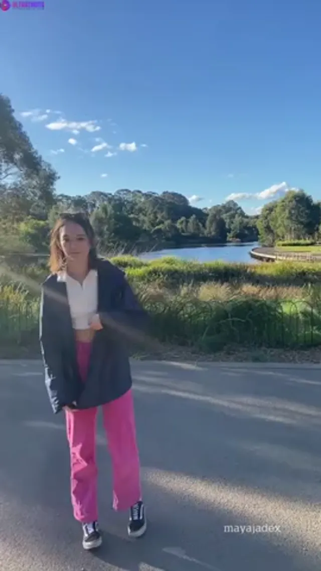 Mayajadex Flashing Small Tits in Public