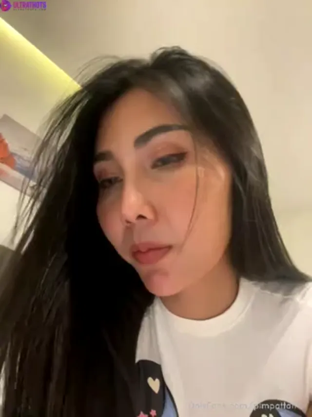 Pim Pattama In Transparent Dress