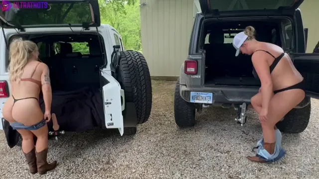 Brianna Coppage Playing with Toys in Garage