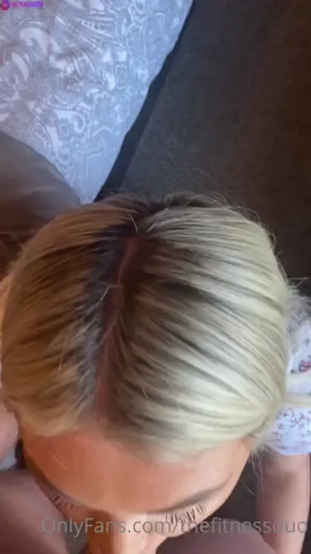 Blonde Morgan Moore Blowjob With Cumshot POV