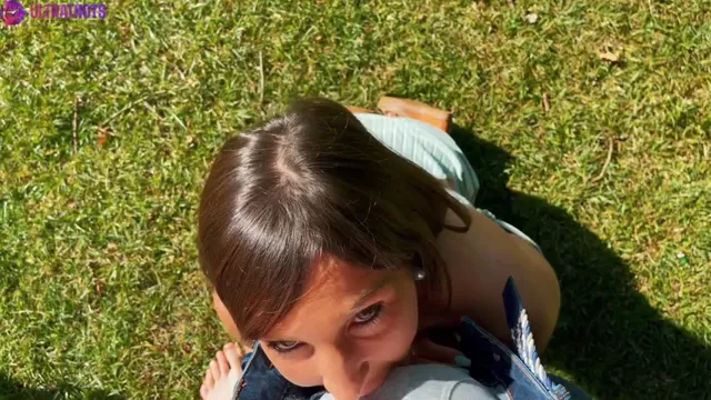Bella Tina – Risky Public Sextape with Close Up Cumshot in Mouth