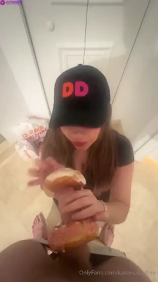 Katiana Kay Dunkin Donuts Blowjob Tape