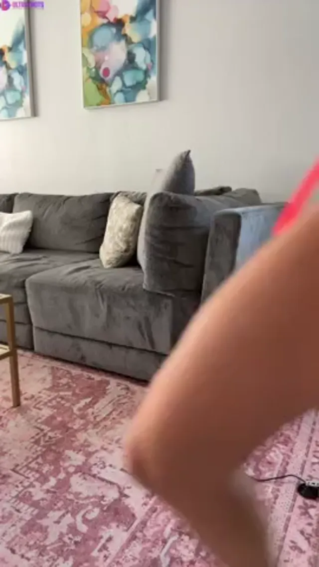 Ashleigh Skies First Time with Big Purple Sex Machine