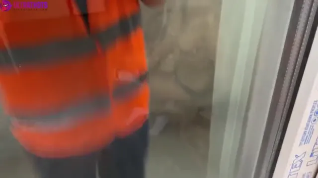 Cosplay Housegirl Gets Kinky With Window Cleaner