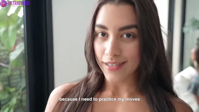 Sexy Latina Babe Gives a POV Blowjob and Handjob