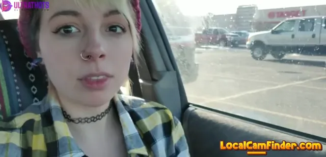 Orgasm in a Car at a Busy Parking Lot