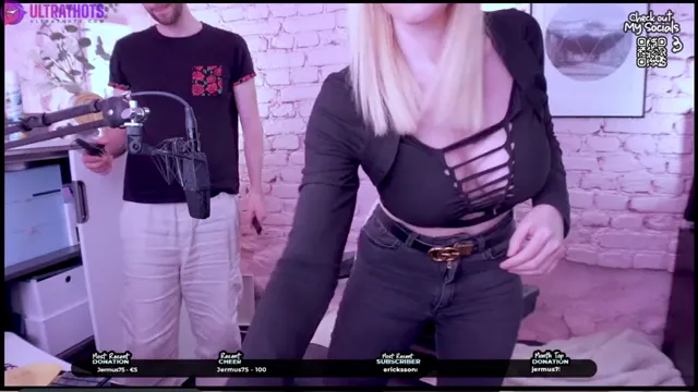 Swedish twtich streamer Swebliss with big tits