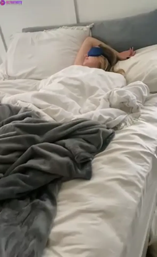 Blonde fucked while asleep