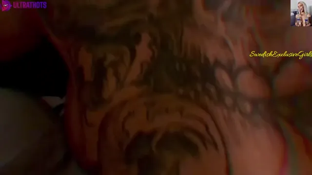 Swedish babe ionlyeatvag doggystyle sex