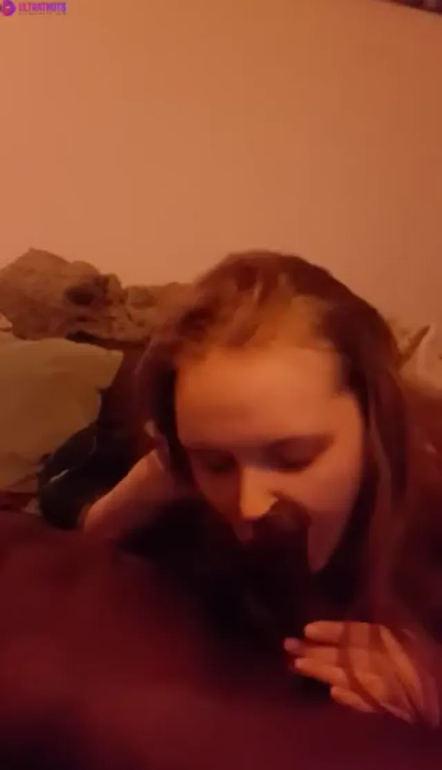 Swedish girl sucking black cock