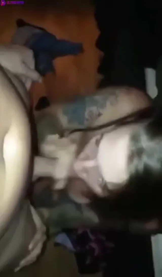 Swedish tattoed slut blowjob and facial