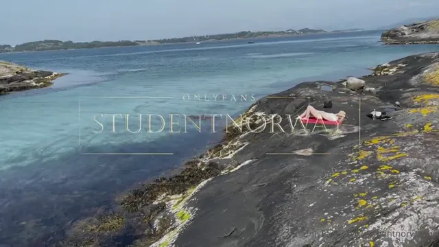 Norwegian Slut Studentnorway Fucks in Public