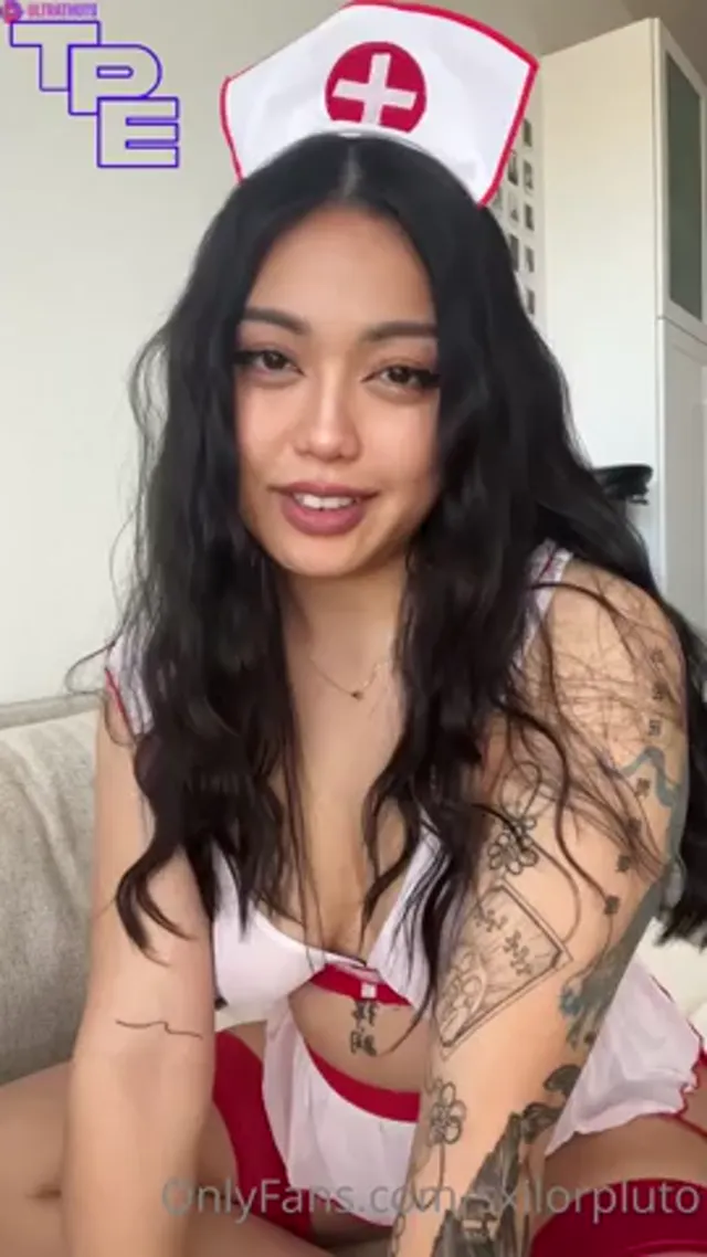 Love Tera Footjob With Dildo In Nurse Costume