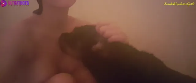 Swedish Babe Candy Naked shower