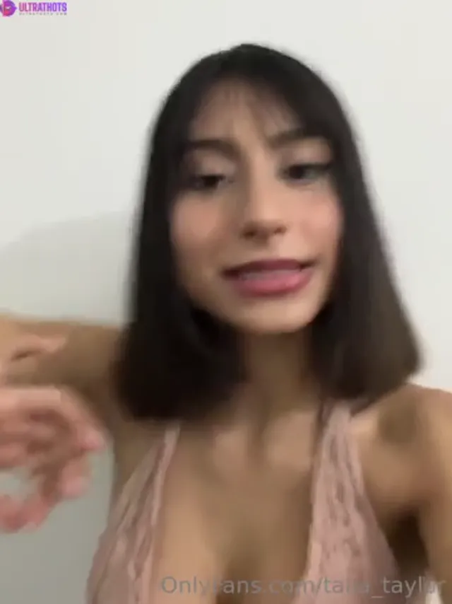 Talia Taylor Playing With Nipples In Close Up