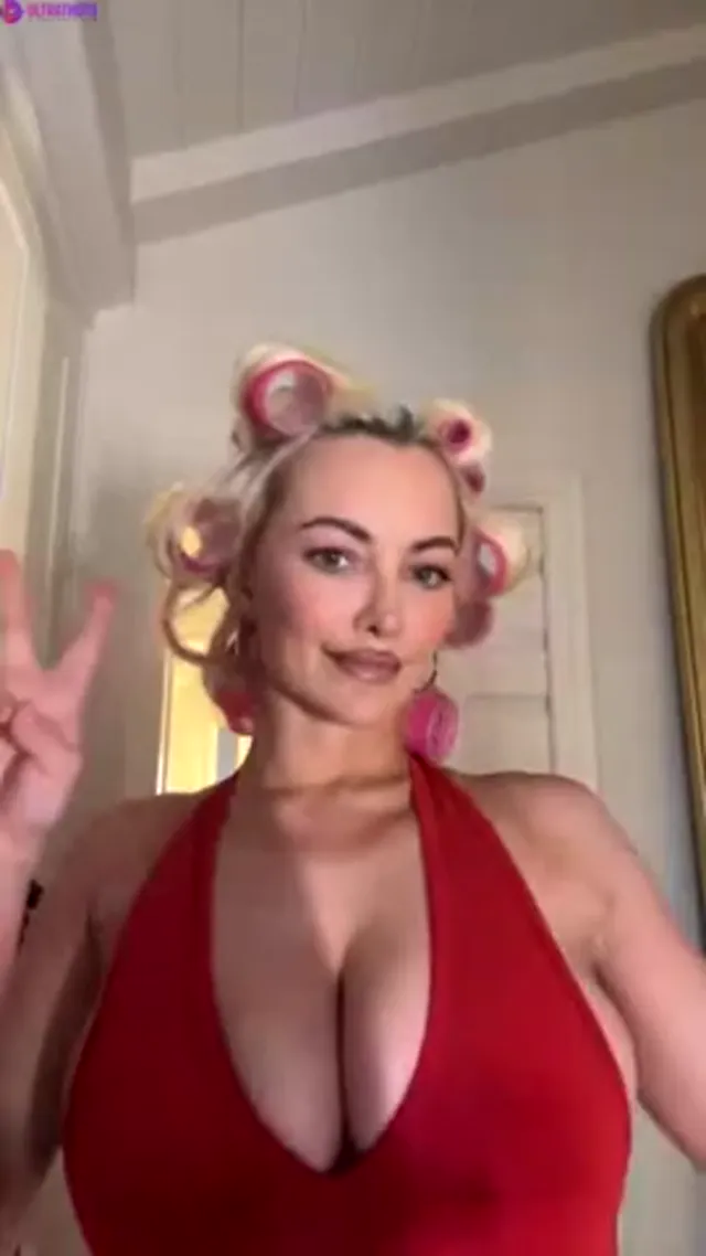 Lindsey Pelas See Through Boobs Livestream