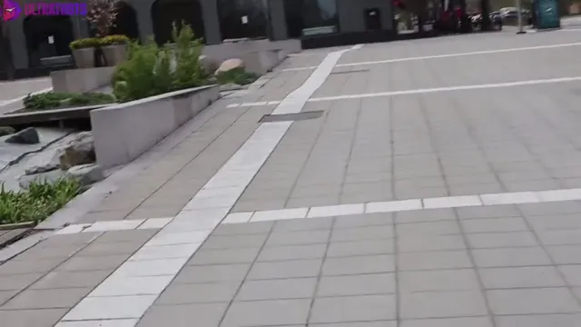 Swedish babe give blowjob to stranger outdoor