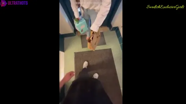 Swedish Babe Elin Swede Elevator Sex