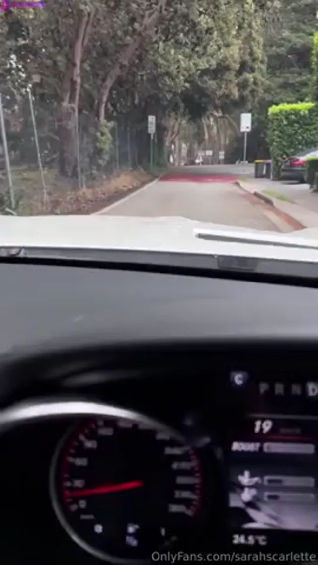 Sarah Lloyd Risky Sextape in Car