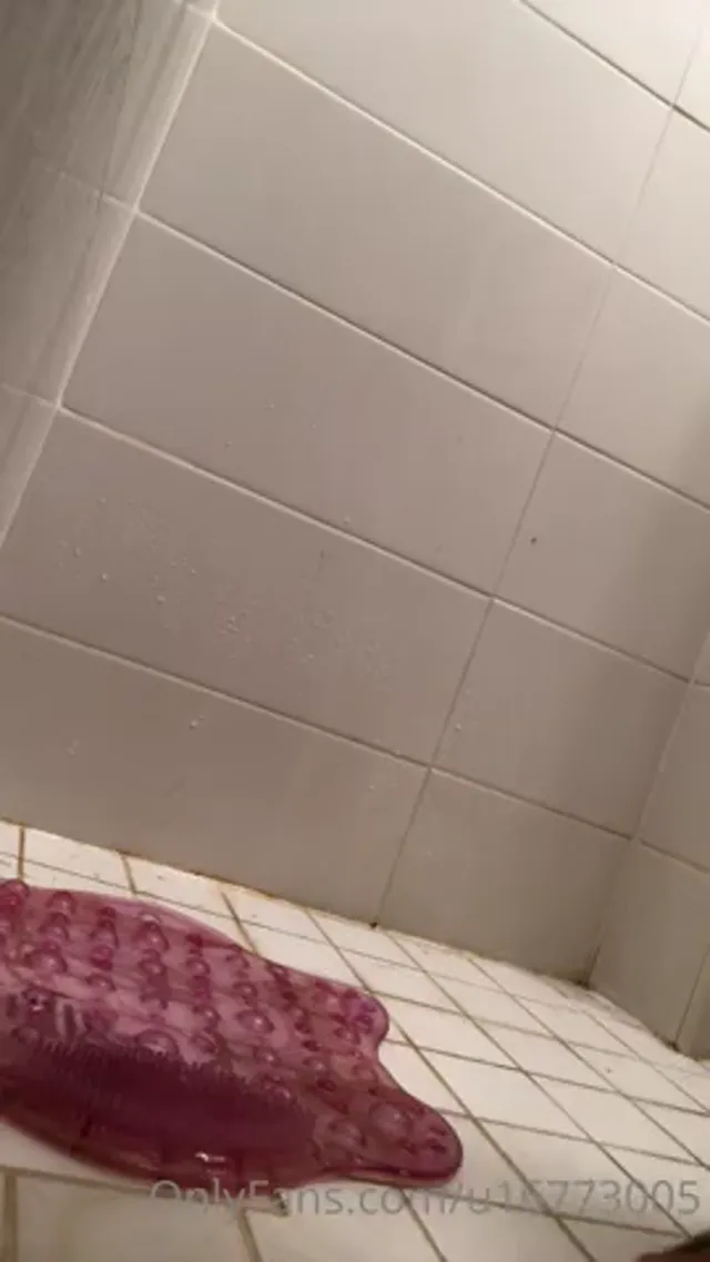 When Thiskindasnow Finished With Shaving In The Shower