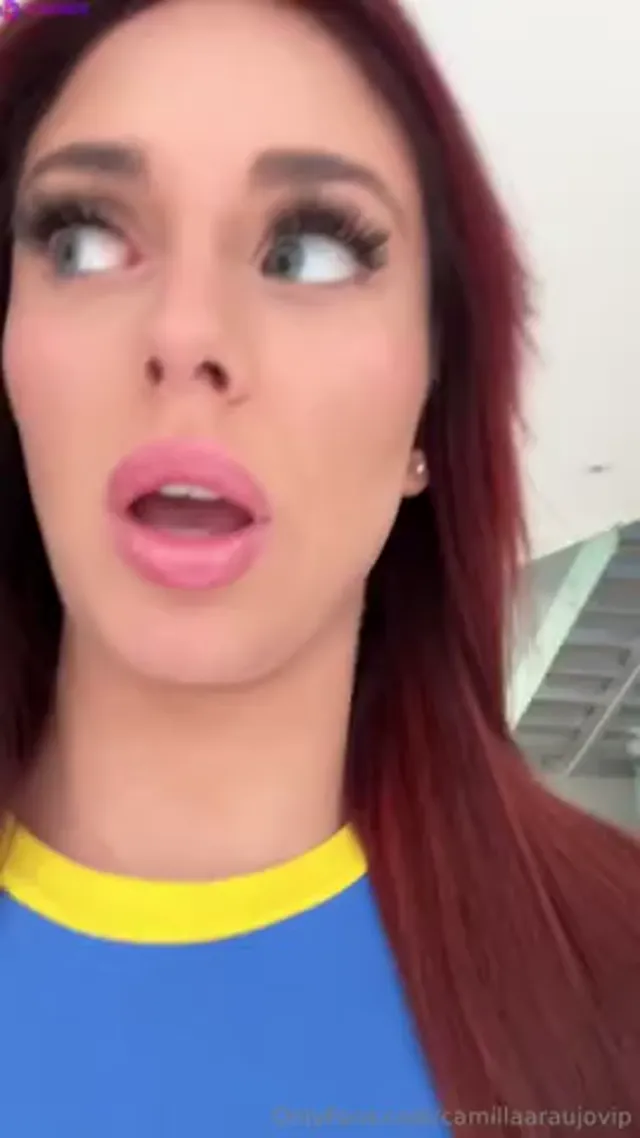 Camilla Araujo Teasing Perfect Tits in Slutty Outfit