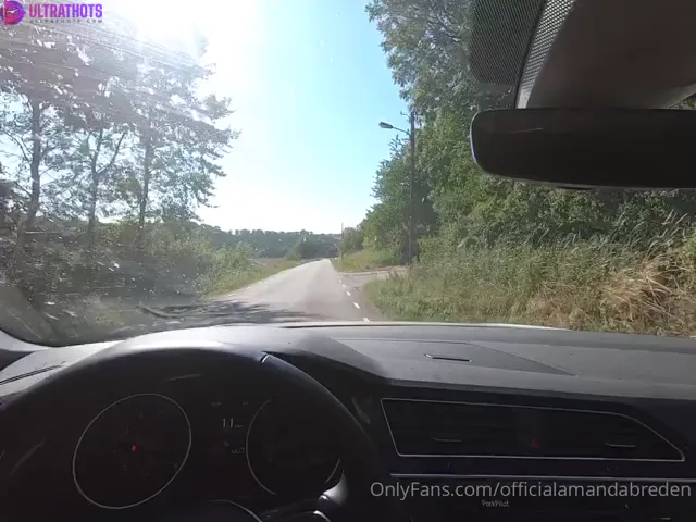 Amanda Breden (Swedish Pornfluencer, OF-girl) picked up outdoor