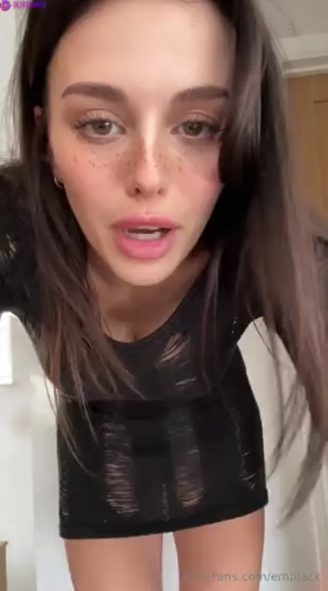 Emily Black Oiling Hot Body And Stripteasing