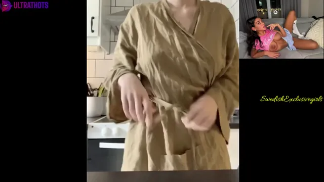 Swedish Babe Matilda Flashing her big natural tits