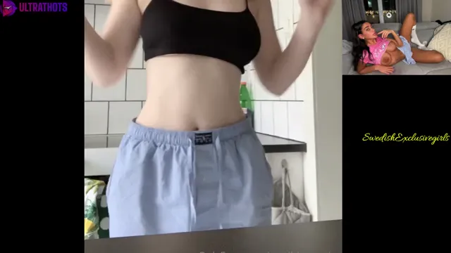 Swedish Babe Matilda Stripping Fully Naked