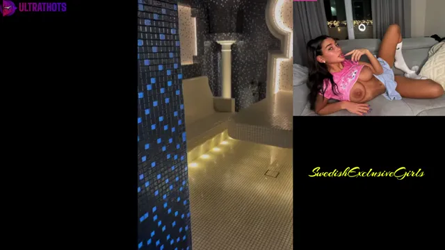 Swedish Babe Lippsy showing her hot body in exclusive place