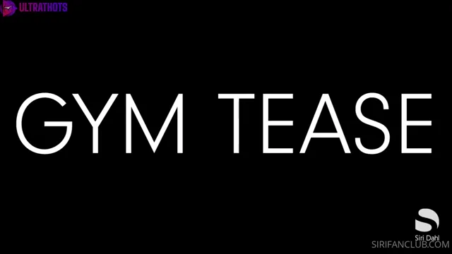 Fit Babe Siri Dhal Teasing In The Gym