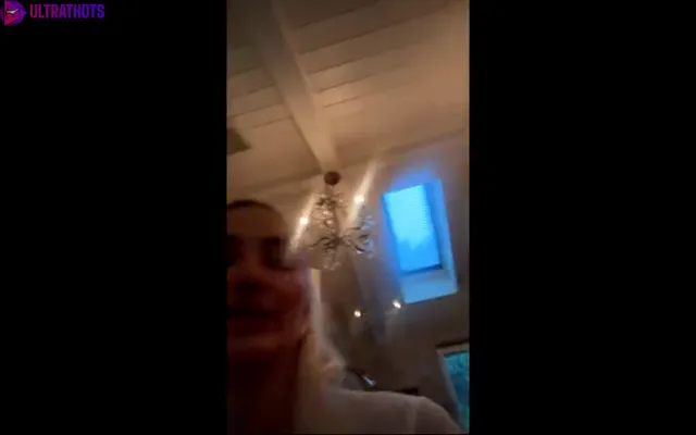 Lindsey Pelas Naked in Bathtub on Livestream