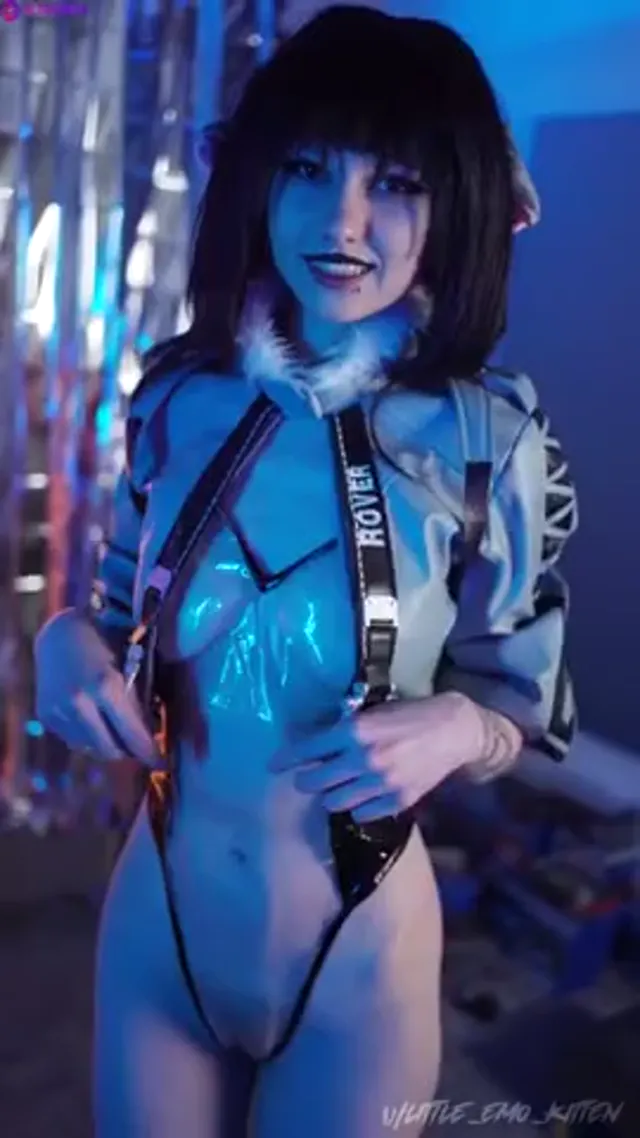Cosplayer Little Emo Kittens Getting Deep Cumshot in Pussy