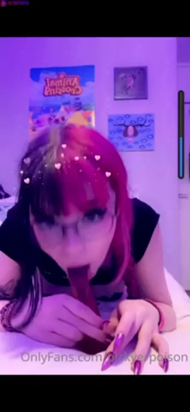 Swedish bunnygirl.ella dildo blowjob 2