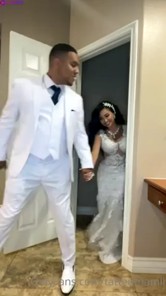 Tattedmamii Gets Creampie Right After The Wedding