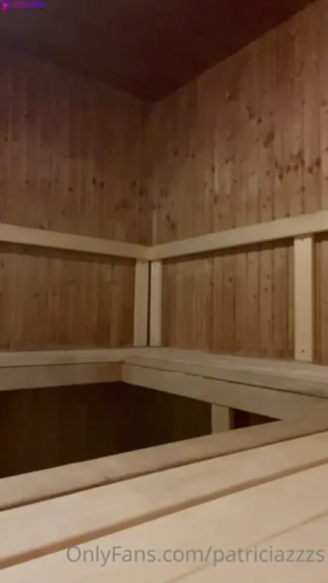 Swedish Chick Relaxing in Sauna