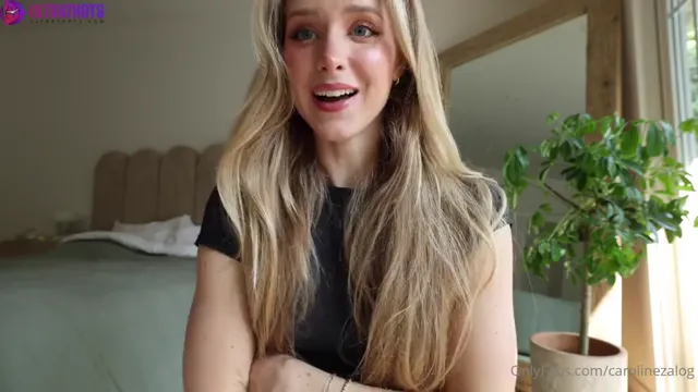 Caroline Zalog – Tights Try On Haul