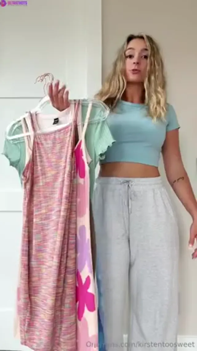 Kirstentoosweet – 11 Minutes Long Try On Haul