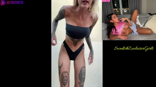 Swedish Tattooed Youtuber Panties Haul Part 1