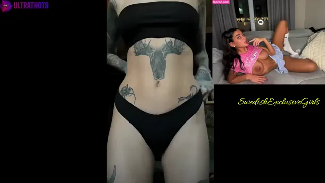 Swedish Tattooed Youtuber Panties Haul Part 2 “Raw Edition”