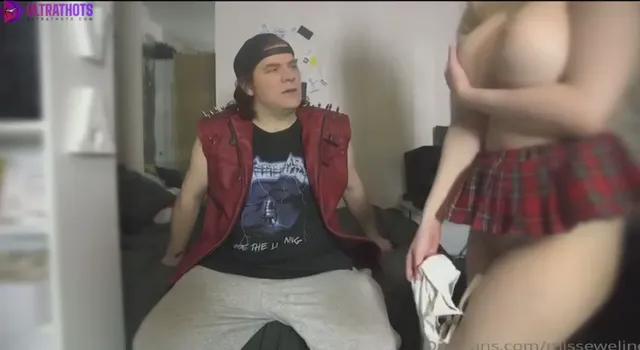 Eweline Stenberg creampie sextape with klimpen