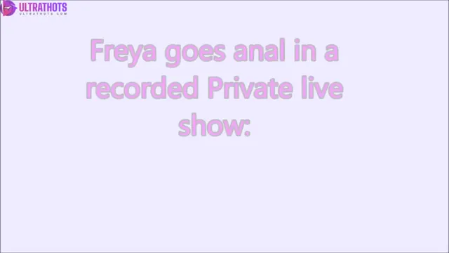 BlondeFreya live pussy anal show