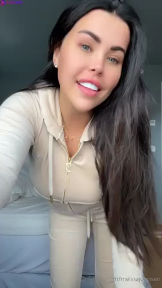 Melina Johnsen Undressing Naked And Dildo Fucking Hot Pussy