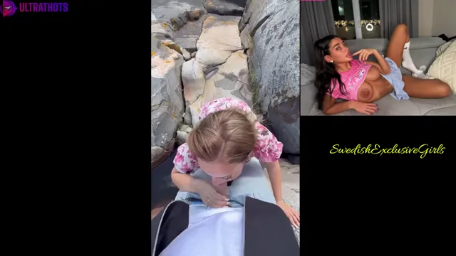Swedish Beautiful Babe Elin Swede Hot Public Blowjob & Sex In The Archipelago