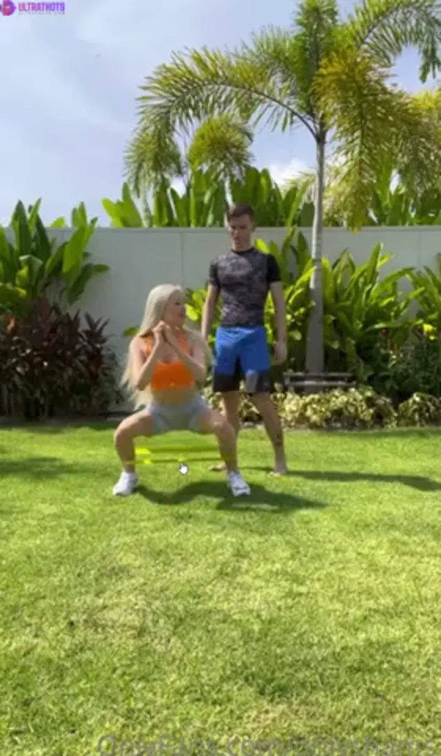 Lily Shams – Hot Blonde Fucks Her Fitness Trainer Hard