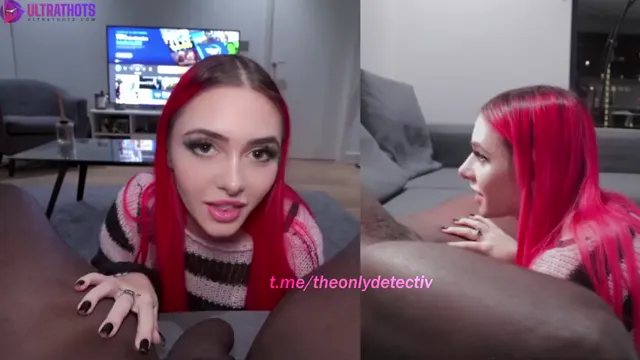 Nacre Victoire Blowjob on BBC with Cumshot