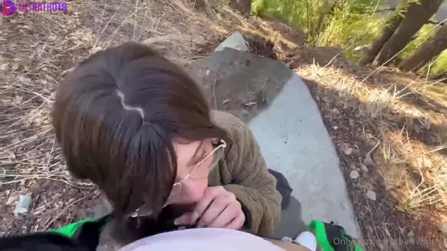 Vanessa Yanez Risky Blowjob In Public