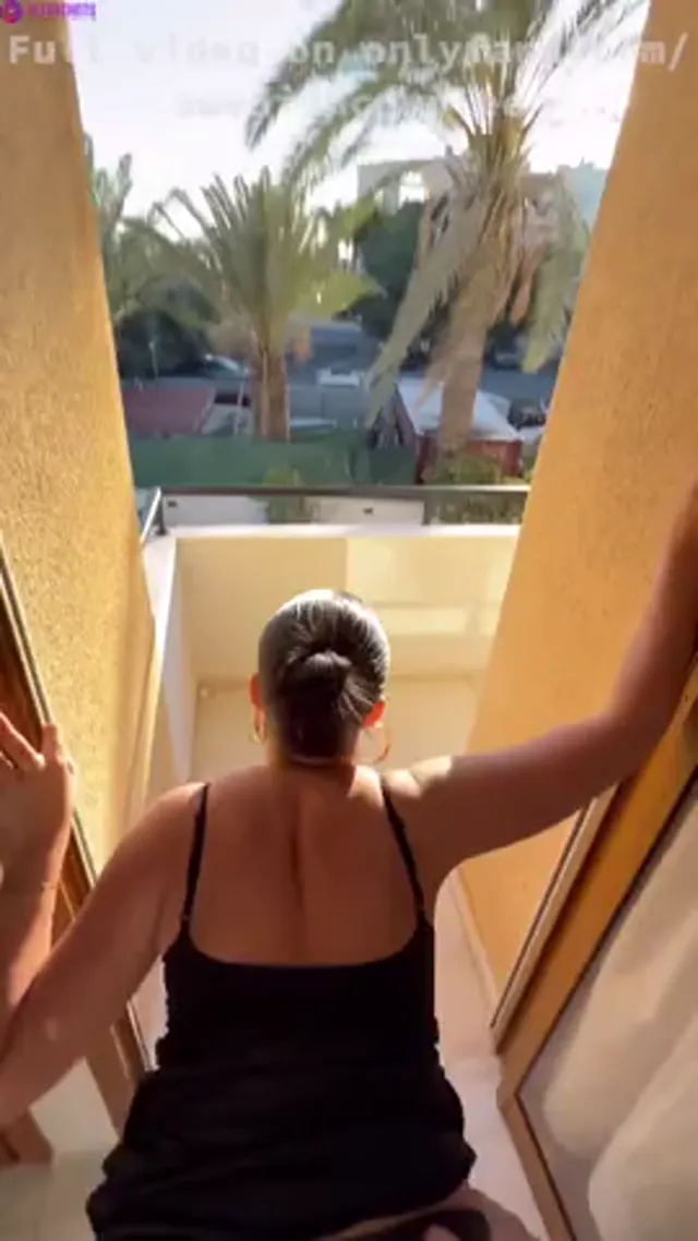 Swedish Girl Fucked on Balcony