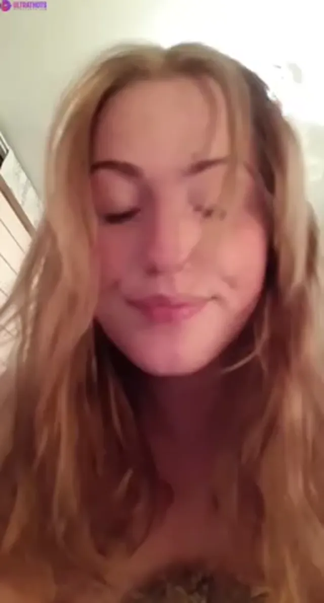 Norwegian girl shows off her 3 holes