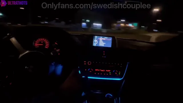 Picking up Girl in Leather Coat